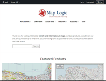 Tablet Screenshot of map-logic.co.uk